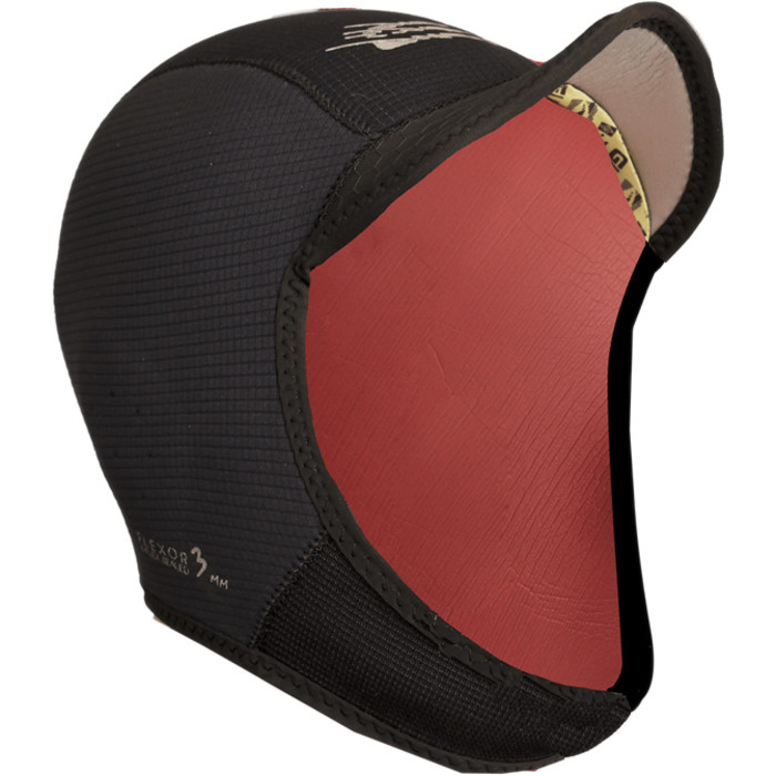 2019 GUL Peaked 3mm Metalite Surf Cap BLACK HO0313-B3